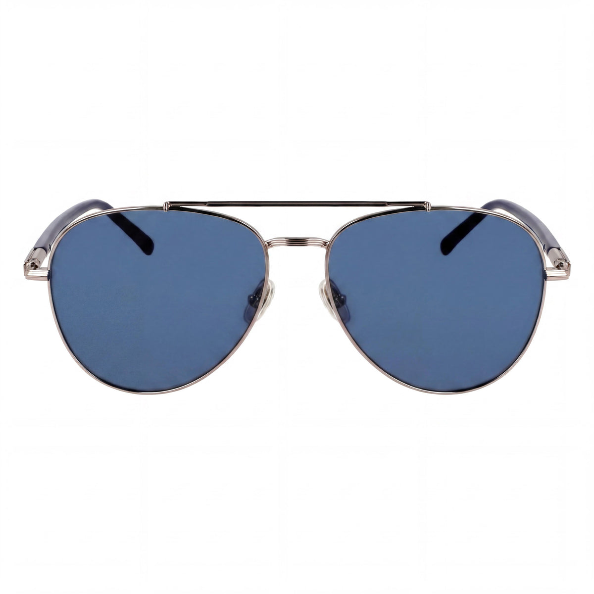 Ferragamo Modern SF316 Light Ruthenium Blue Sunglasses for Men, 61mm, Photo 2