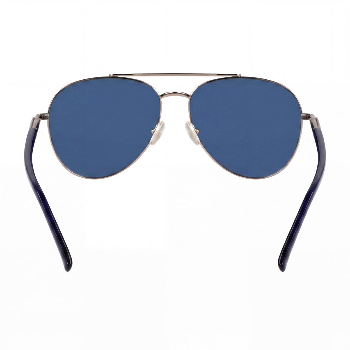 Ferragamo Modern SF316 Light Ruthenium Blue Sunglasses for Men, 61mm, Photo 4