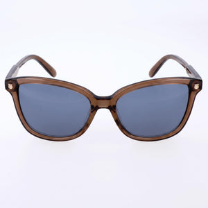 Ferragamo SF 815S 210 56 Square Sunglasses for Women — front view, Acetate frame
