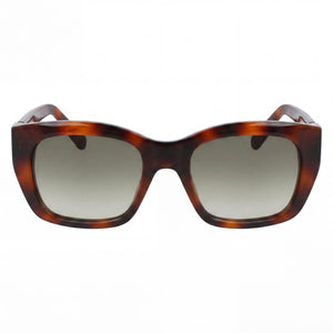 Ferragamo Sf1012sl Square Sunglasses for Women — front view, Acetates frame