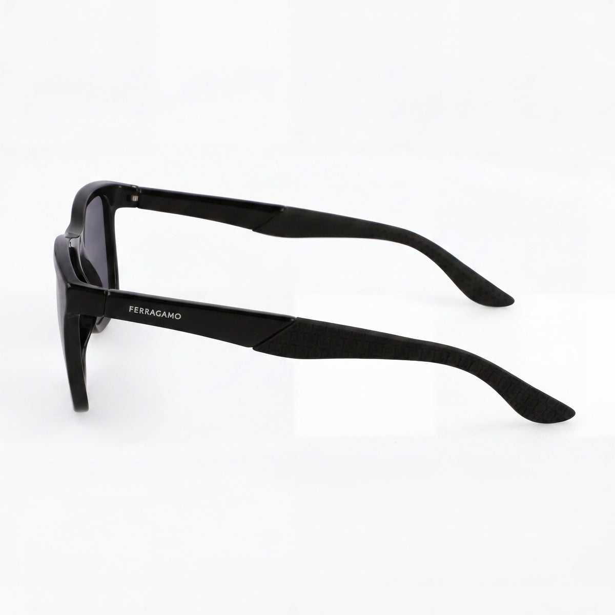 Ferragamo SF1028SN Black Rectangle Sunglasses for Men, 56mm, Photo 3