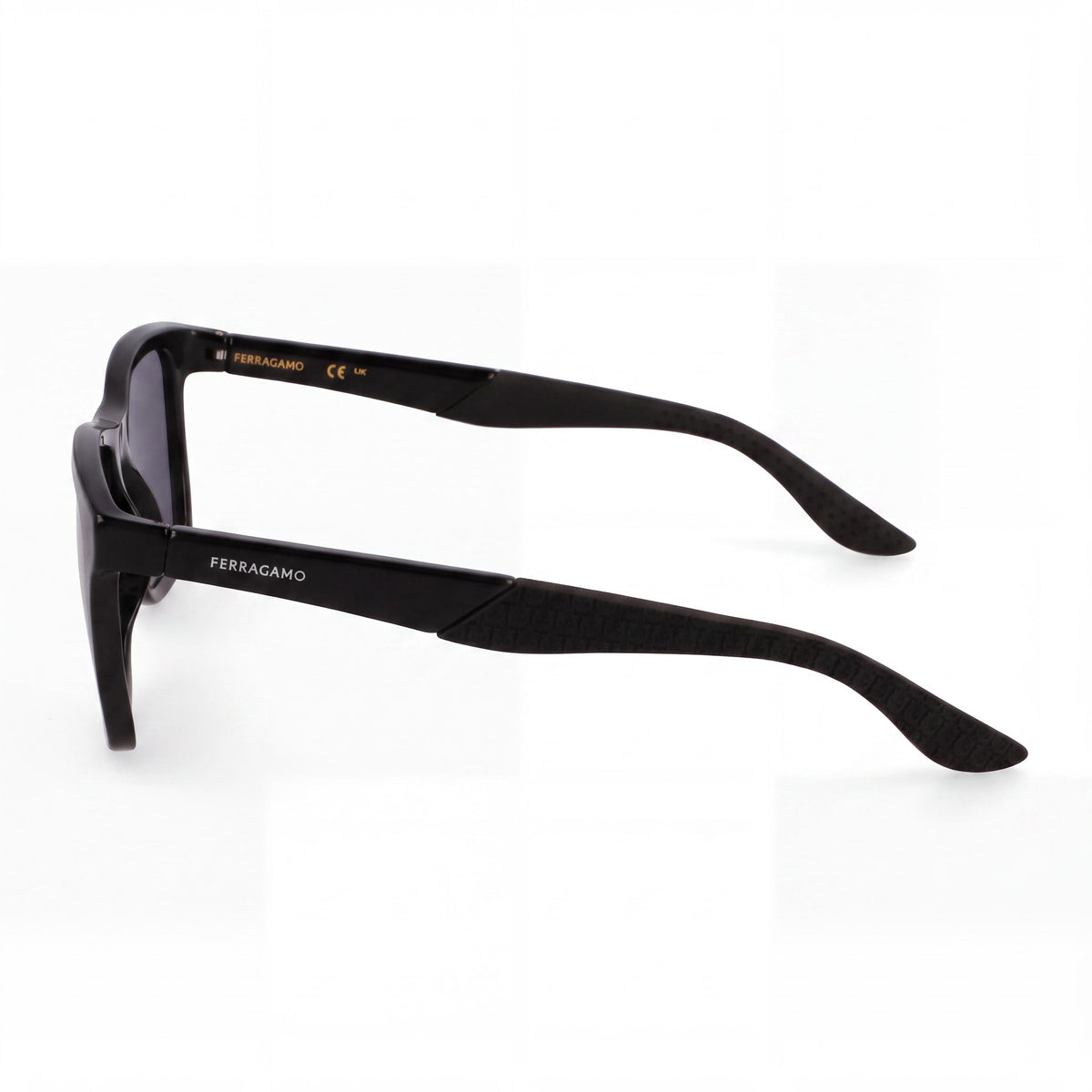 Gafas de sol rectangulares Ferragamo SF1028SN para hombre, color negro, 56 mm, Photo 3