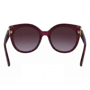 Ferragamo SF1031S Cat Eye Sunglasses for Women — interior view, Non-Polarized lens detail