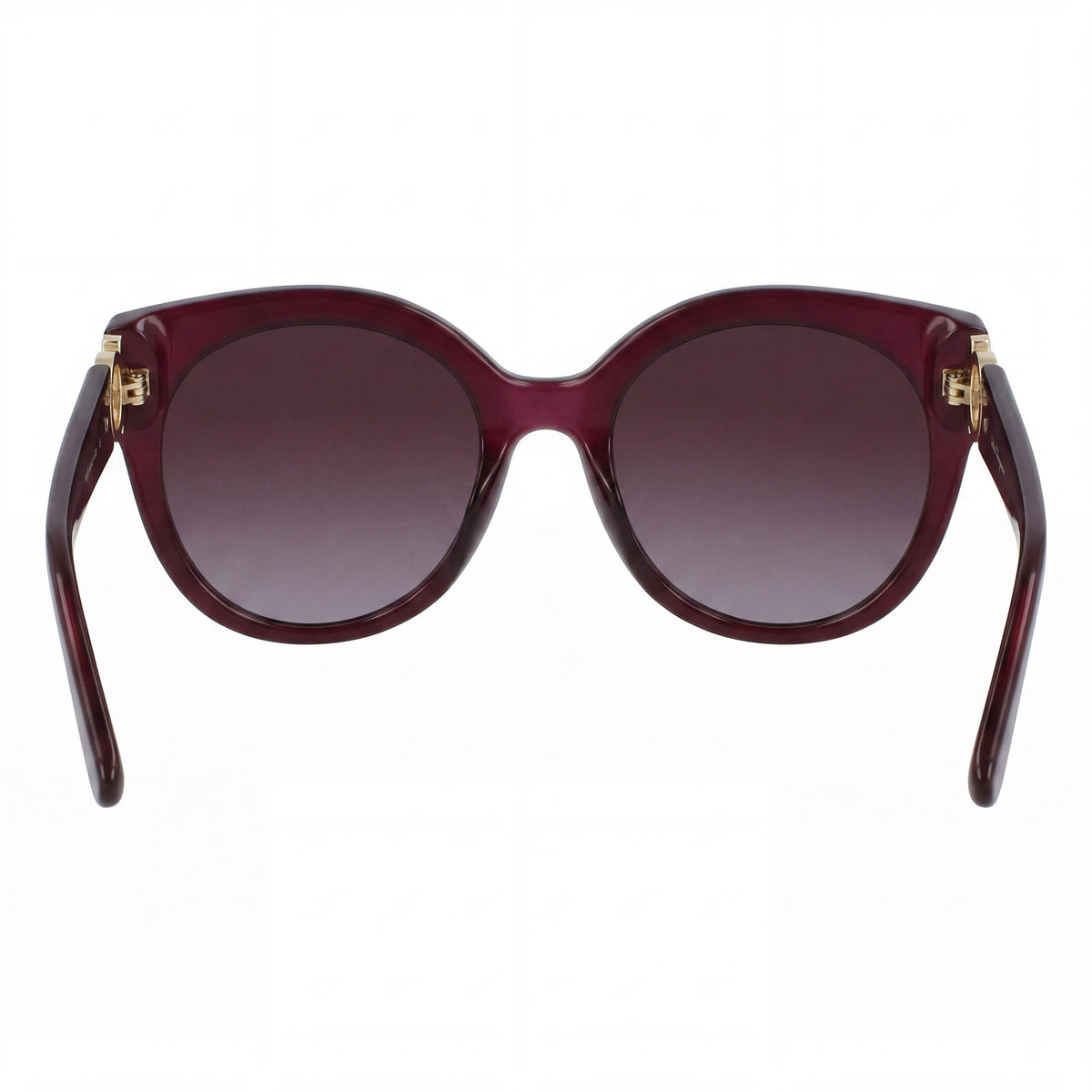 Gafas de sol Ferragamo SF1031S tipo ojo de gato en color morado cristal para mujer, 53 mm, Photo 4