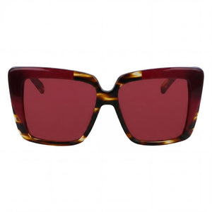 Ferragamo Sf1060sn Square Sunglasses for Women — front view, Acetate frame