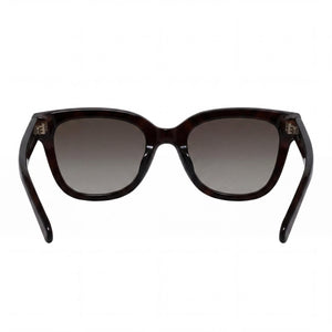 Ferragamo SF1066S Square Sunglasses Women — side view, Non-Polarized Gray Gradient lens