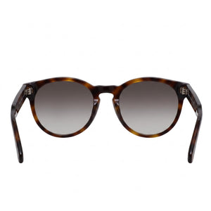 Ferragamo SF1068S Round Sunglasses Women — side view, Non-Polarized Brown Gradient lens