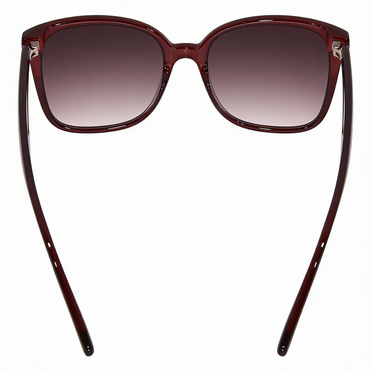 Ferragamo SF1072S Crystal Burgundy Sunglasses for Women, 56mm, Photo 3