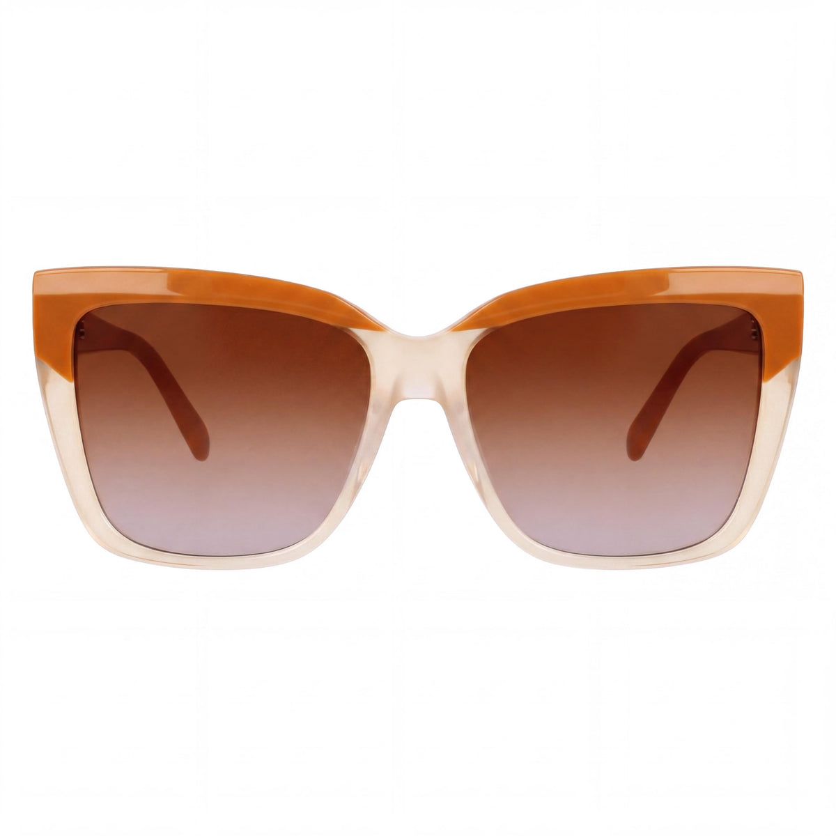 Gafas de sol cuadradas para mujer Ferragamo Sf1102s color caramelo, 58mm, Photo 2