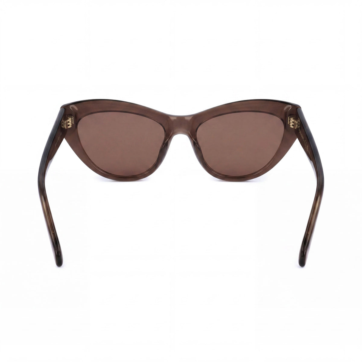 Gafas de sol Ferragamo SF1103S para mujer, diseño ojo de gato, color marrón transparente, 55 mm, Photo 4