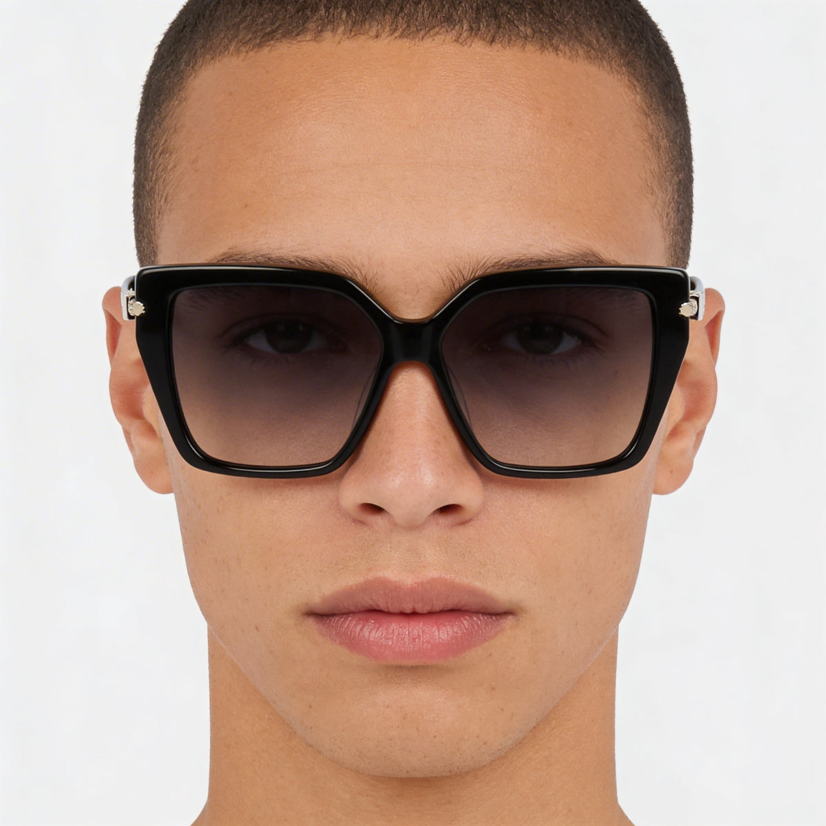 Gafas de sol cuadradas unisex Ferragamo Sf1106s multicolor, 57 mm, Photo 4
