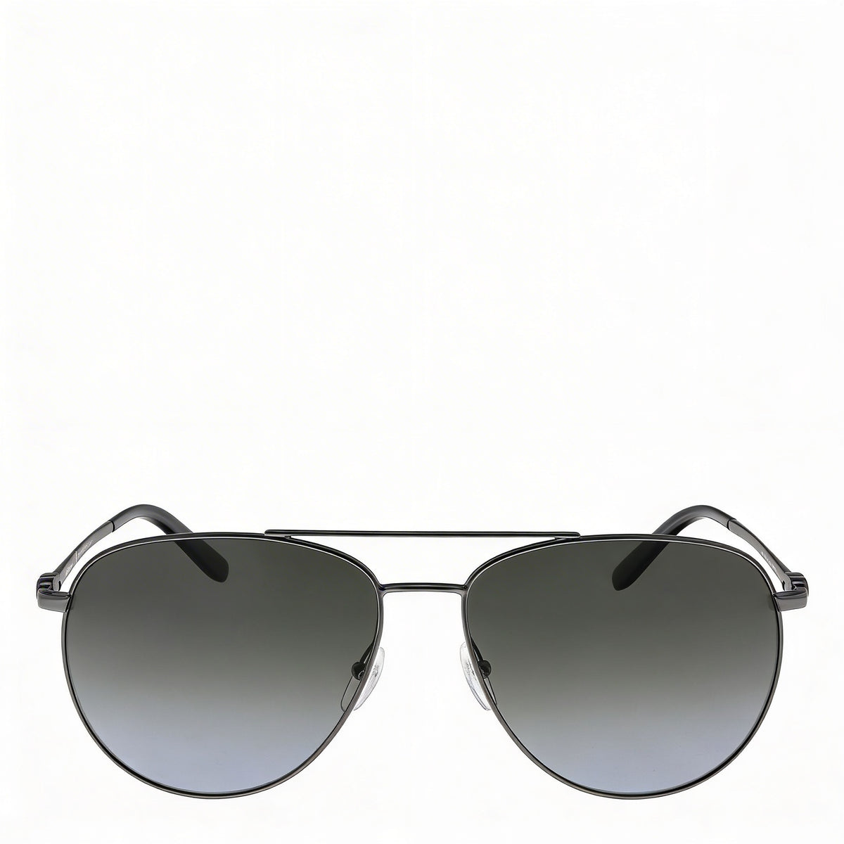 Ferragamo SF157S Shiny Ruthenium Aviator Sunglasses Unisex, 60mm, Photo 2