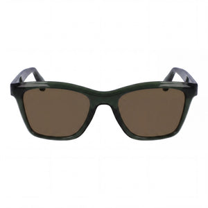 Ferragamo Sf2001s Rectangle Sunglasses for Men — front view, Plastic frame