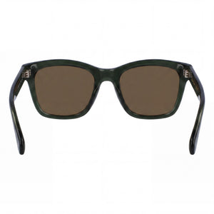 Ferragamo Sf2001s Rectangle Sunglasses for Men — interior view, Polarized lens detail