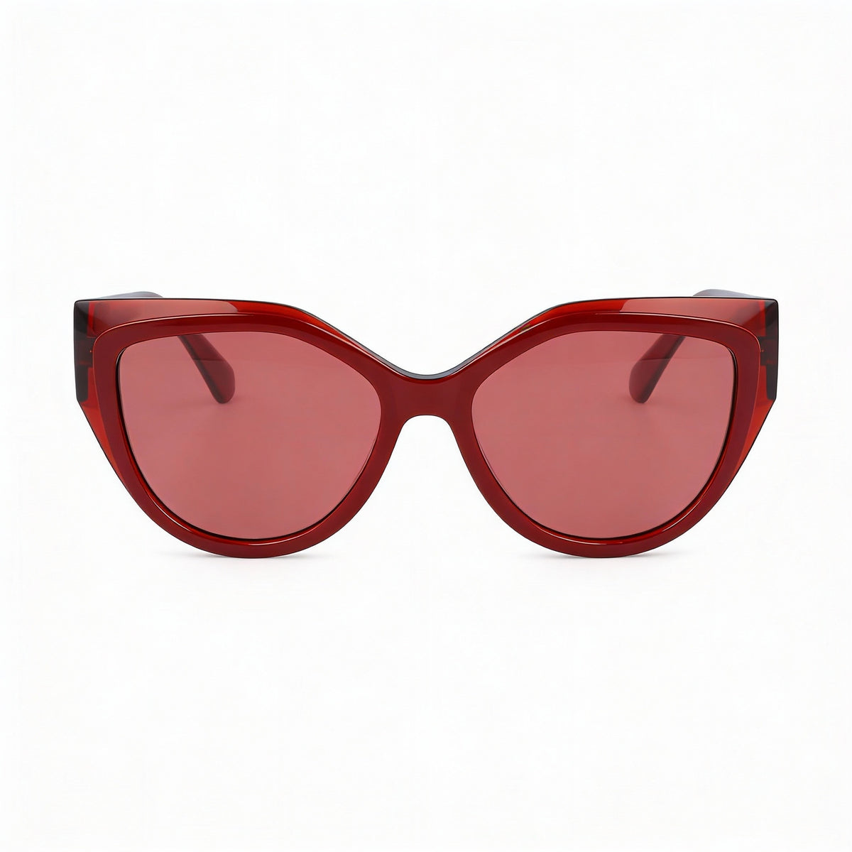 Gafas de sol ojo de gato Ferragamo Sf2004s rojas para hombre, 53 mm, Photo 2