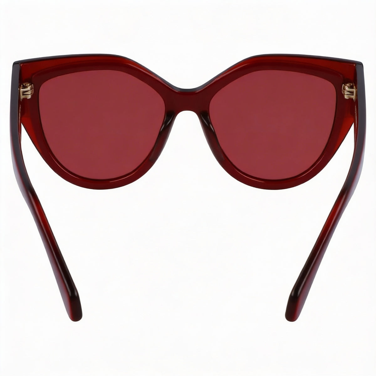 Gafas de sol ojo de gato Ferragamo Sf2004s rojas para hombre, 53 mm, Photo 4