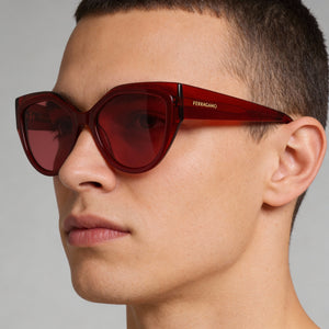 Ferragamo Sf2004s Red Sunglasses Men — lifestyle wear, beach and water activities