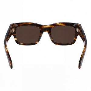 Ferragamo Sf2011s Rectangle Sunglasses for Men — interior view, Polycarbonate lens detail