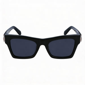 Ferragamo Sf2013s Rectangle Sunglasses for Women — front view, Acetate frame