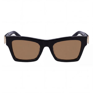 Ferragamo Sf2013s Rectangle Sunglasses for Women — front view, Acetate frame