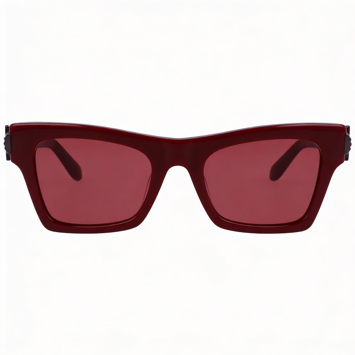 Gafas de sol ojo de gato Ferragamo Sf2013s en color burdeos para mujer, 52 mm, Photo 2