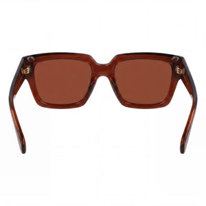 Ferragamo Sf2014s Square Sunglasses for Women — interior view, Clear lens detail