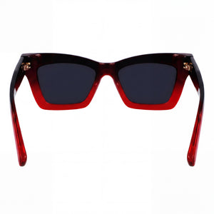Ferragamo Sf2031s Rectangle Sunglasses for Men — interior view, Clear lens detail