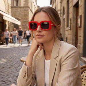 Ferragamo Sf2032s Red Sunglasses Women — lifestyle wear, sunny weather accessory