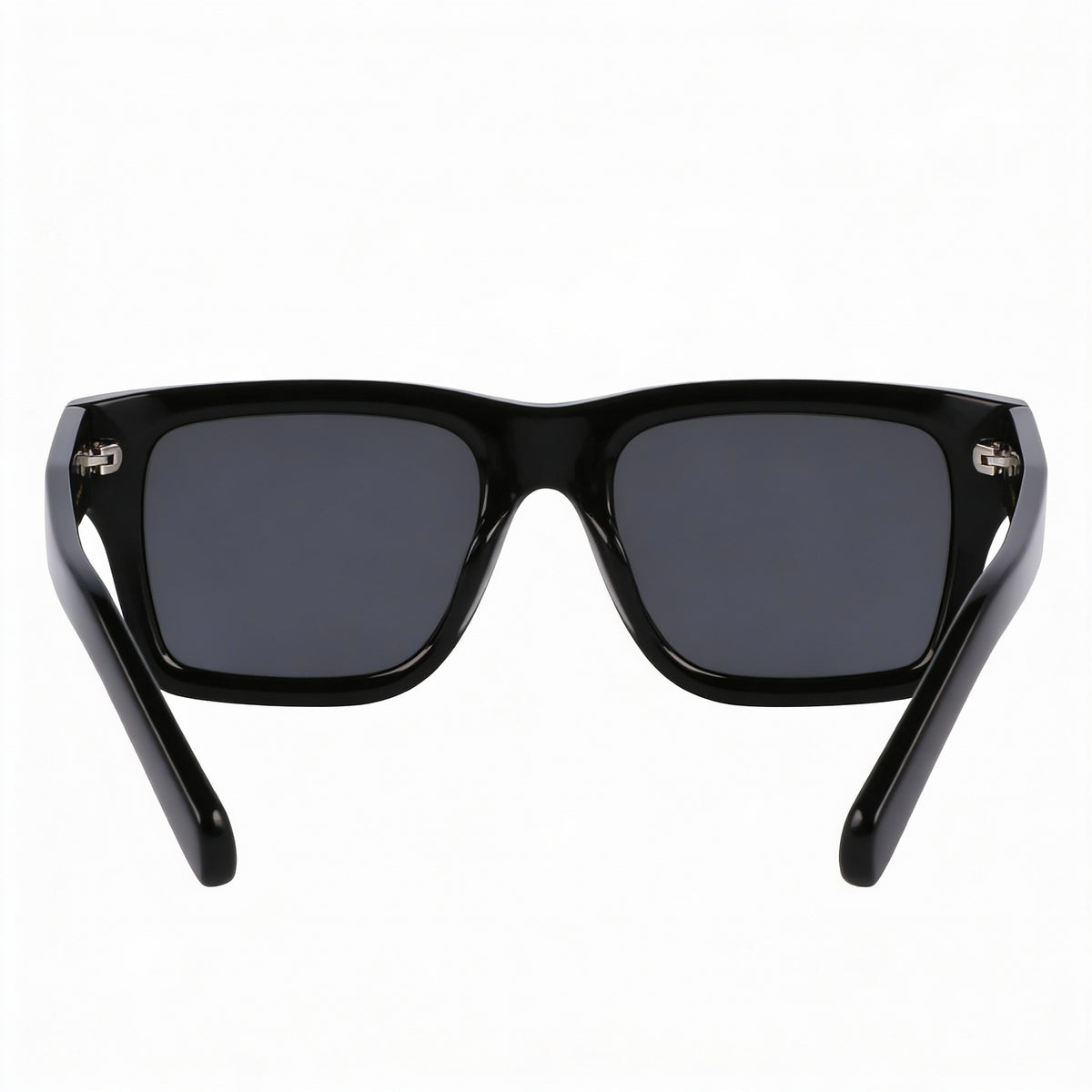 Gafas de sol rectangulares unisex negras Ferragamo Sf2033s, 53mm, Photo 3