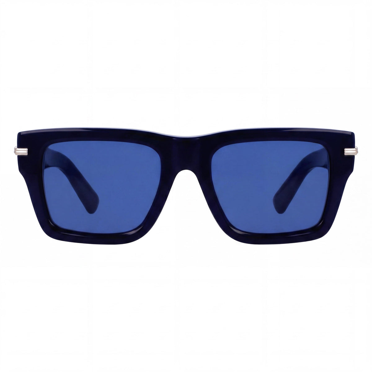 Ferragamo SF2033S Blue Rectangle Sunglasses Unisex, 53mm, Photo 2