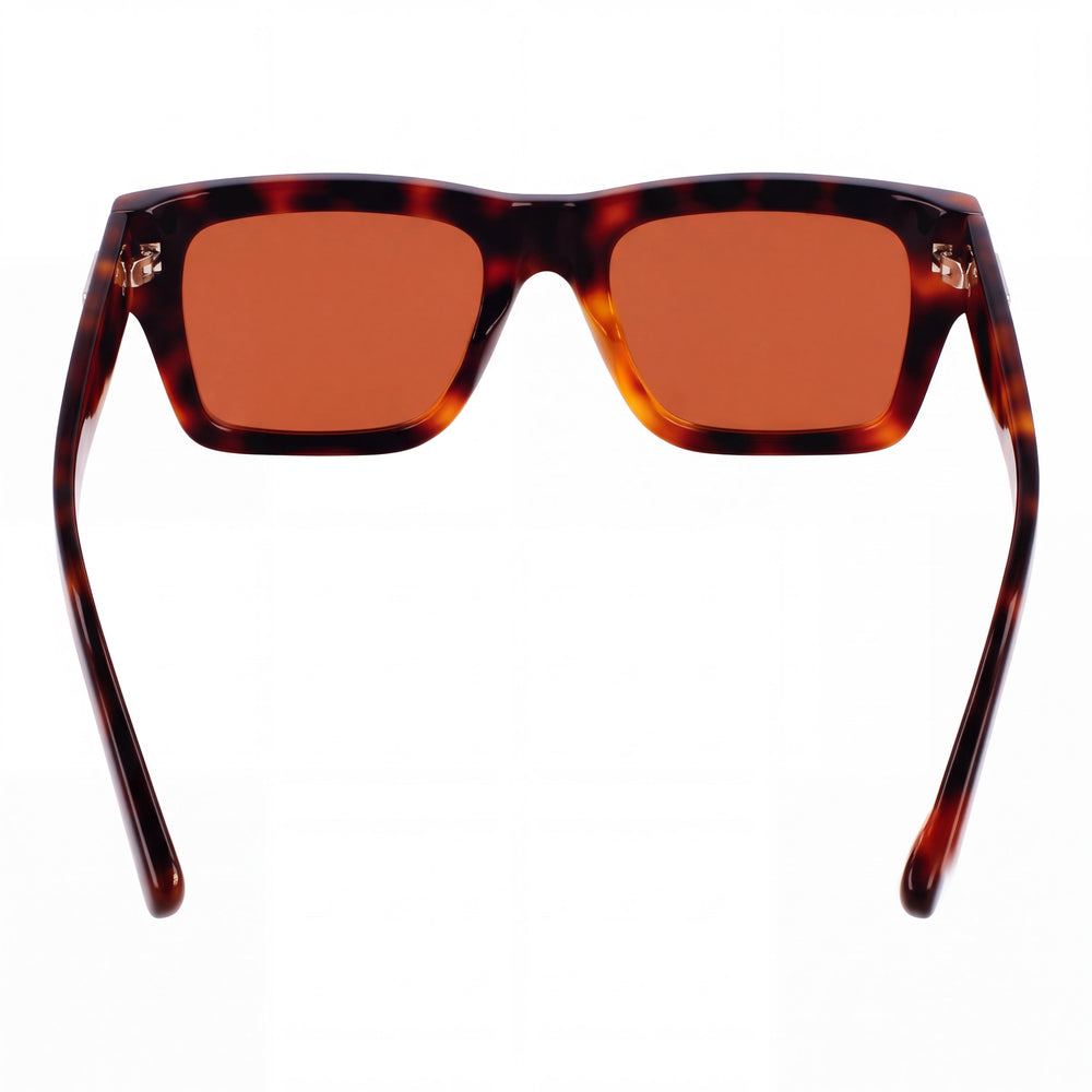 Ferragamo Sf2033s Rectangle Sunglasses Women — side view, Clear Plastic lens