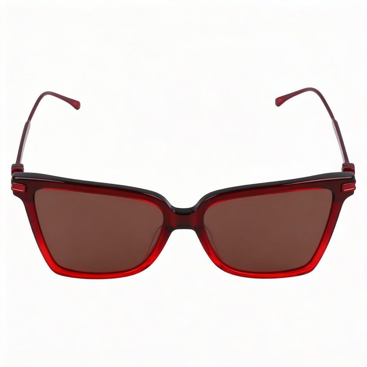 Gafas de sol Ferragamo Sf2036s ojo de gato rojas unisex, 56 mm, Photo 2