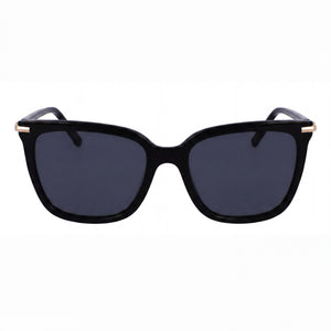 Ferragamo Sf2037s Square Sunglasses for Men — front view, Titanium frame