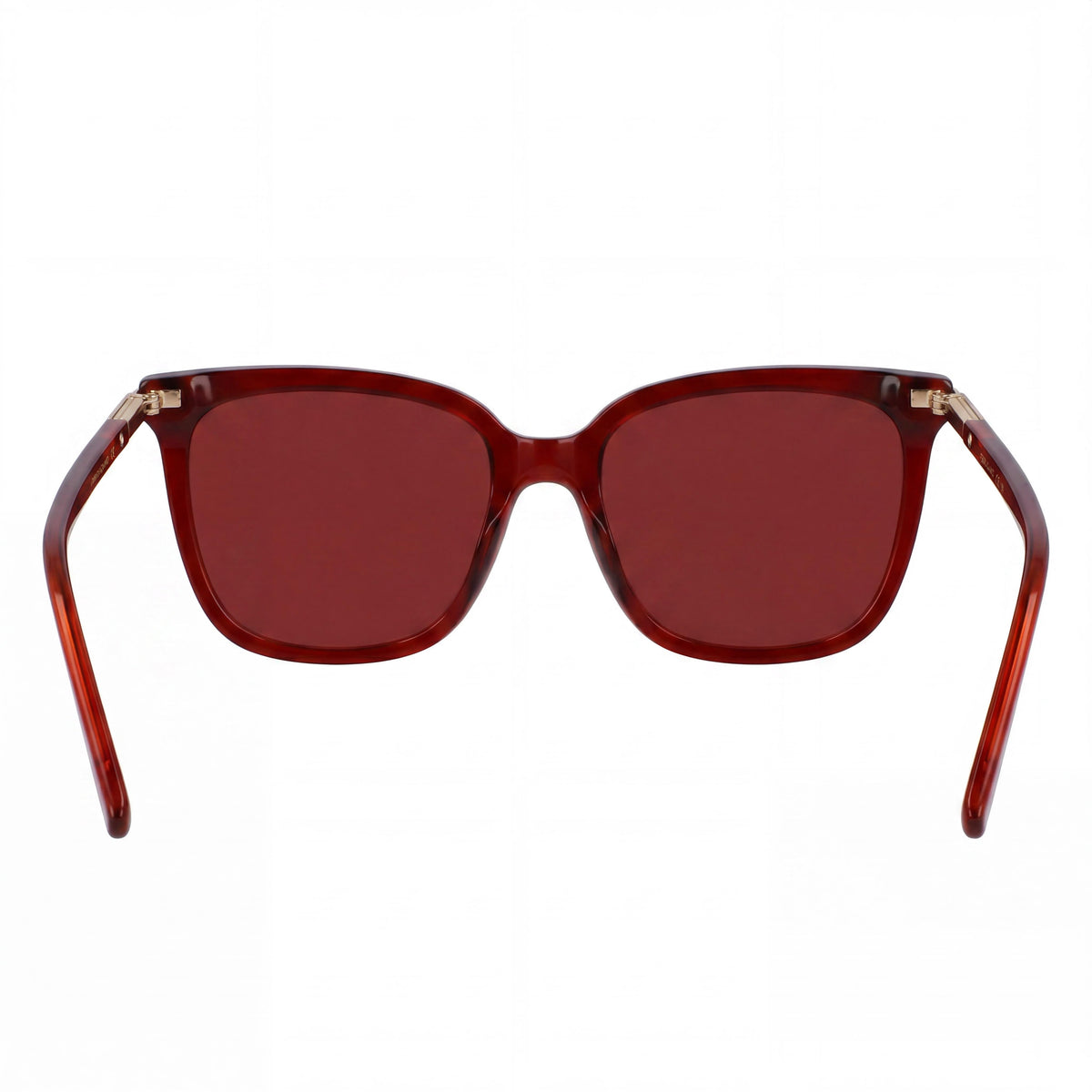 Gafas de sol cuadradas Ferragamo Sf2037s para hombre, rojo transparente, 56 mm, Photo 4