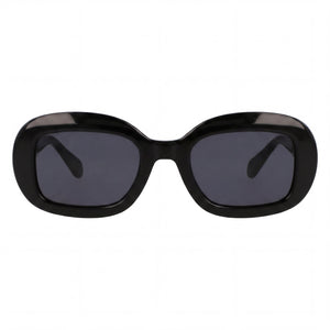 Ferragamo SF2038SE Butterfly Sunglasses for Women — front view, Titanium frame