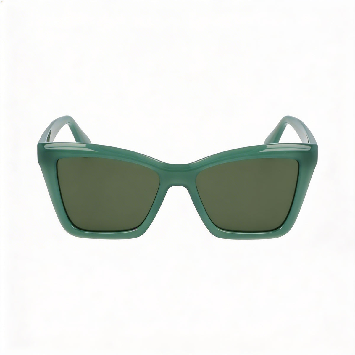 Ferragamo Sf2039se Opaline Green Cat Eye Sunglasses Unisex, 53mm, Photo 2