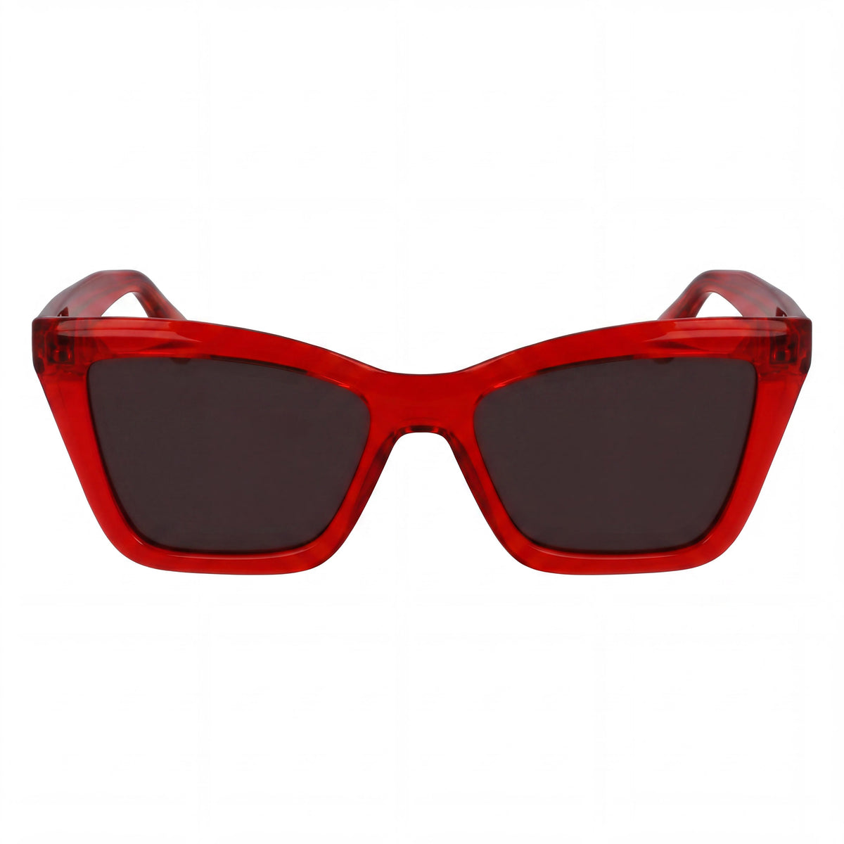 Gafas de sol Ferragamo Sf2039se para mujer, forma ojo de gato, color rojo transparente, 53 mm, Photo 2