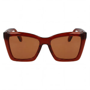 Ferragamo Sf2039se Cat Eye Sunglasses for Women — front view, Acetate frame
