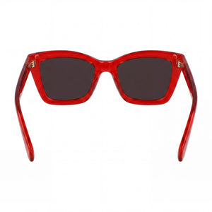 Ferragamo Sf2039se Cat Eye Sunglasses for Women — interior view, Non-Polarized lens detail