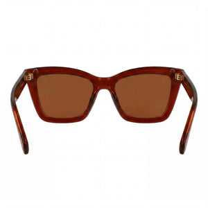 Ferragamo Sf2039se Rectangle Sunglasses for Women — interior view, Non-Polarized lens detail