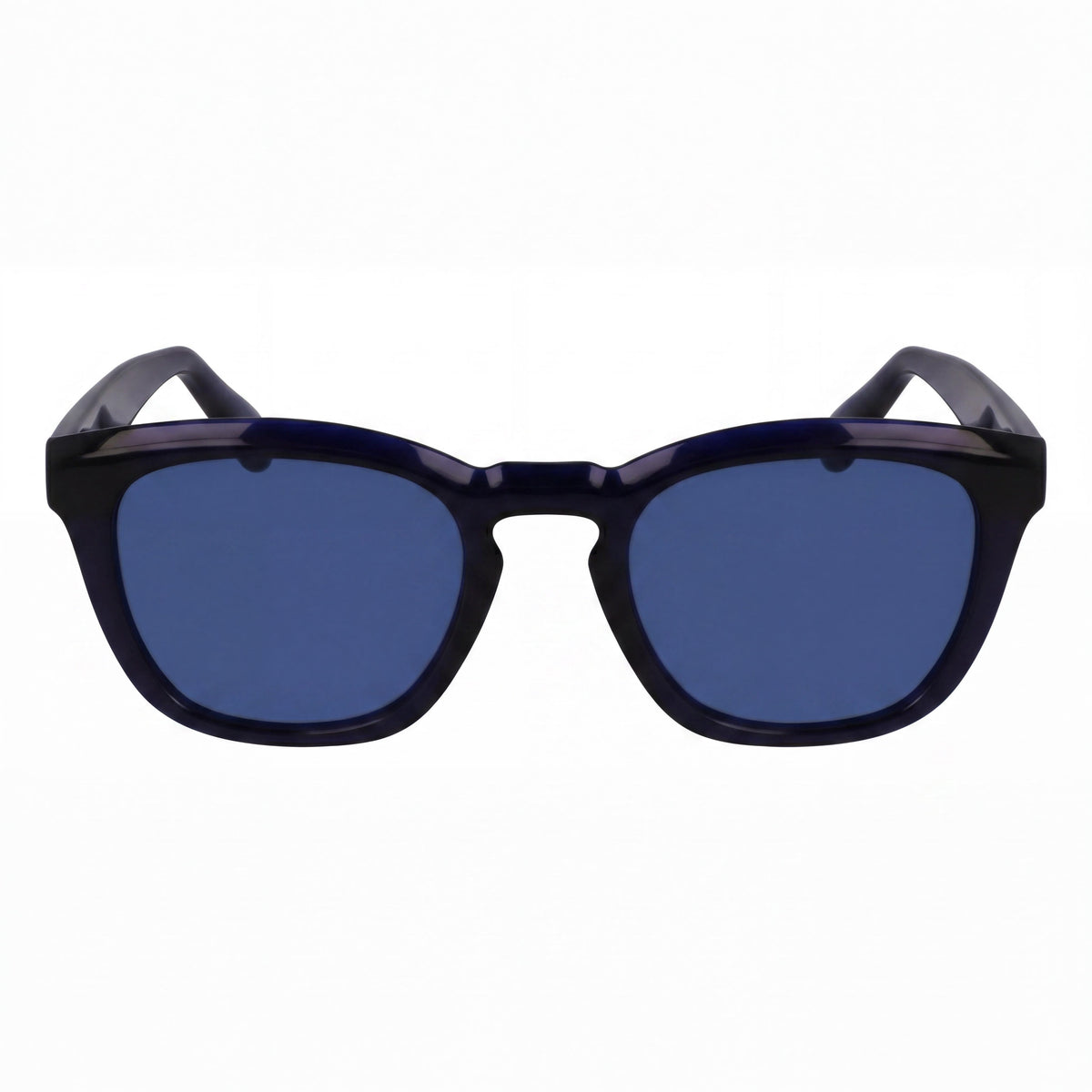 Gafas de sol cuadradas Ferragamo Sf2040se para hombre en azul transparente, 50 mm, Photo 2