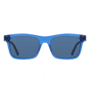 Ferragamo SF2060SE Rectangle Sunglasses for Men — front view, Acetate frame