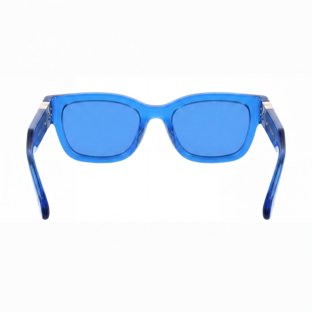 Gafas de sol rectangulares Ferragamo Sf2067s azules para mujer, 52 mm, Photo 4