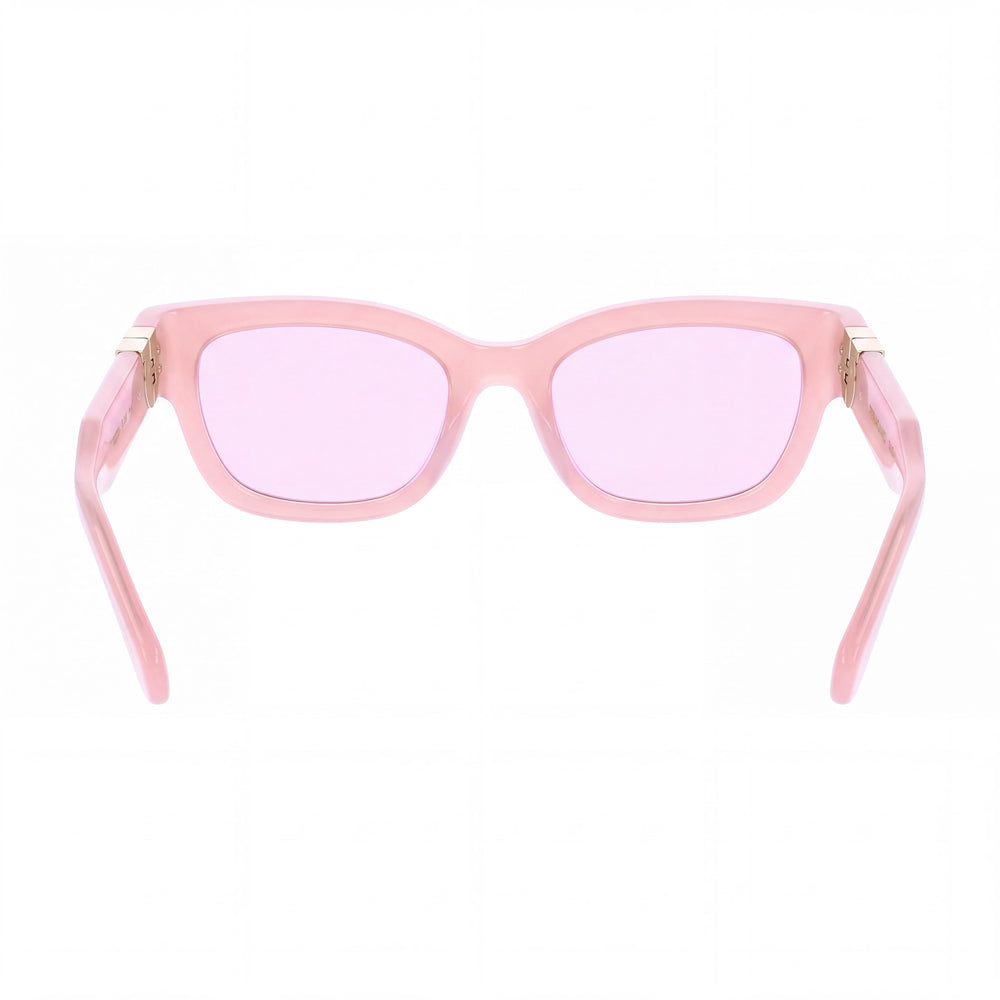 Ferragamo Sf2067s Cat Eye Sunglasses Women — side view, Clear demo lens