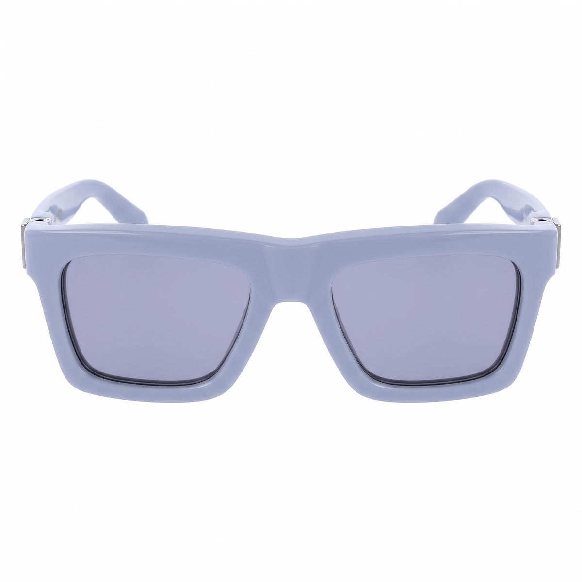 Gafas de sol Salvatore Ferragamo Modern Collection para mujer con montura de acetato azul celeste y lentes azules celestes, 54 mm, Photo 2