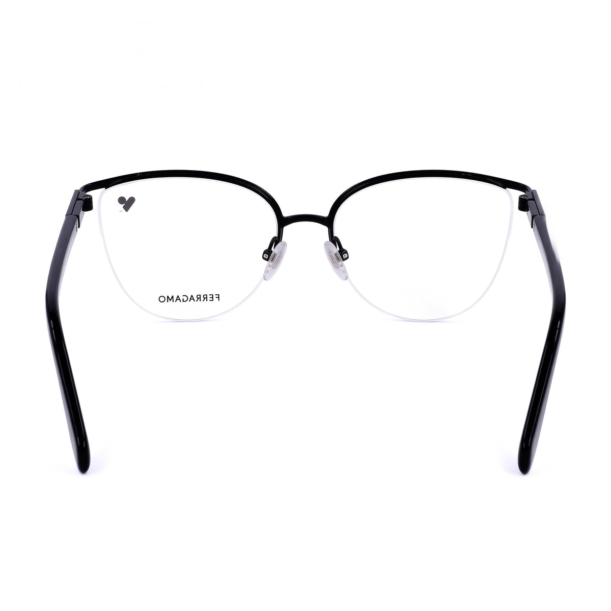 Ferragamo Sf2227 Black Cat Eye Eyeglasses for Men, 56mm, Photo 4