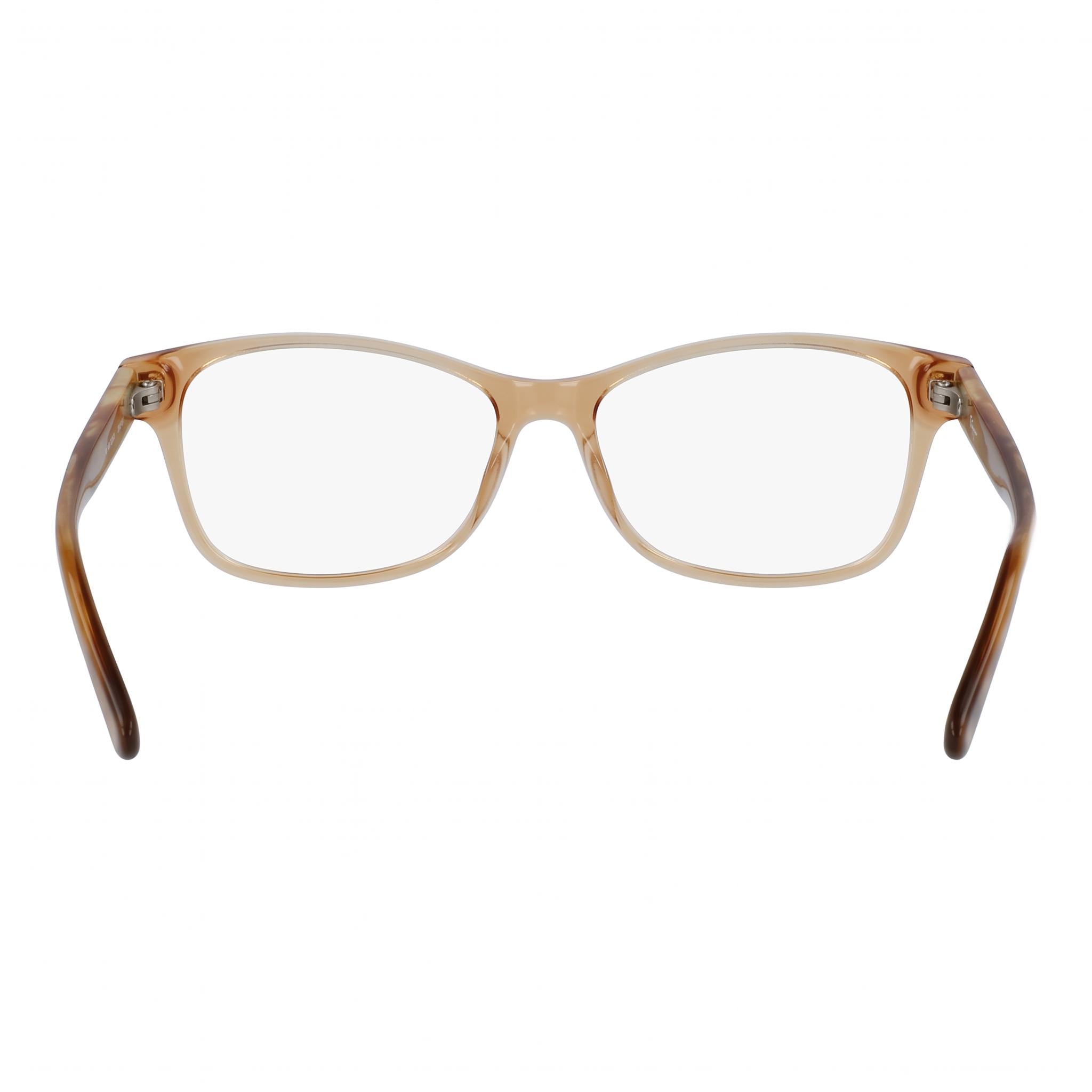 Ferragamo SF2910 Brown Rectangle Eyeglasses for Women, Acetate 55mm, Photo 3