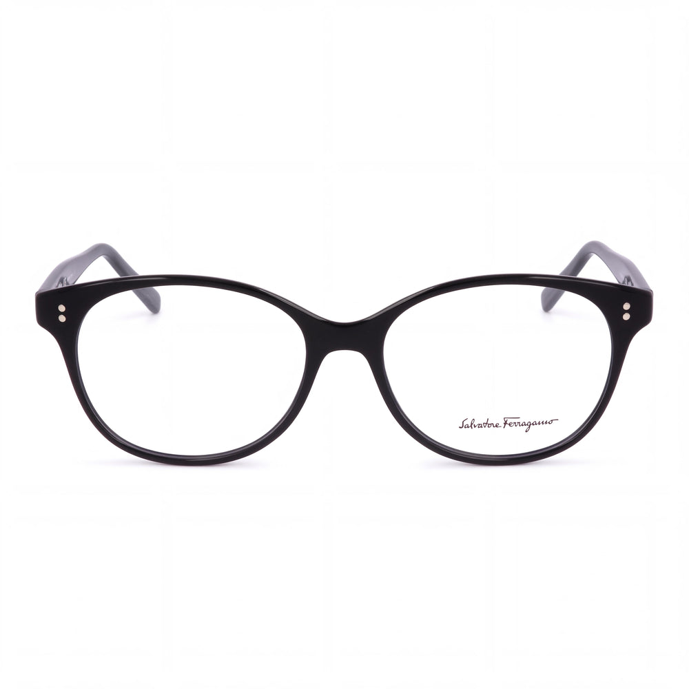 Ferragamo SF2911 Oval Eyeglasses for Women — front view, Injected Acetate
