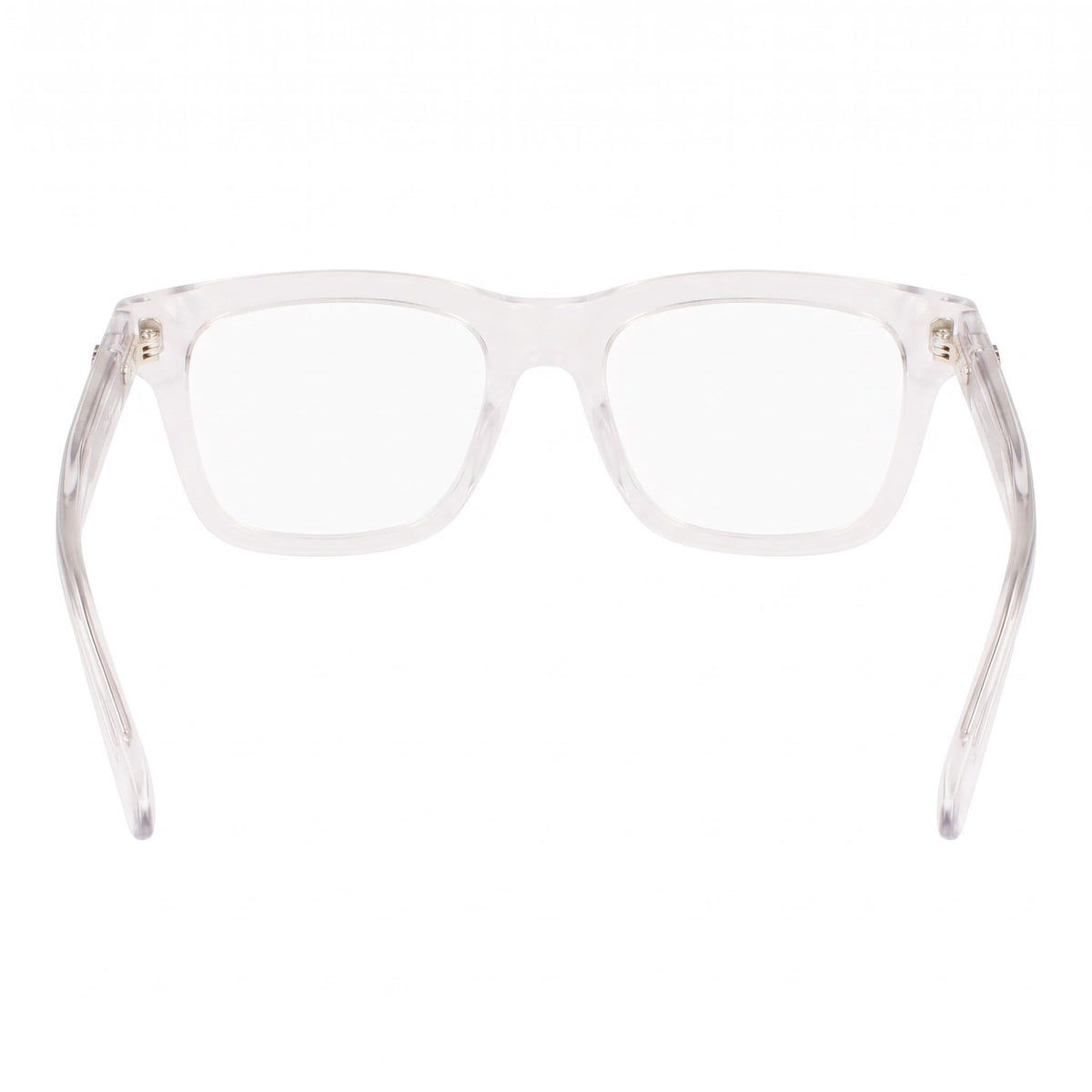 Salvatore Ferragamo Gafas Cuadradas Modernas de Plástico de Montura Completa para Mujer Gris Cristal Claro 53-19, Photo 3