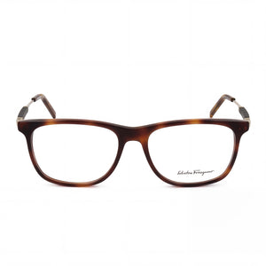 Ferragamo SF2926 Rectangle Eyeglasses for Men — front view, Plastic